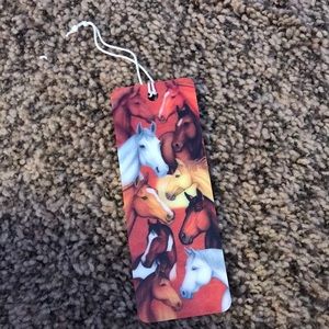Horse bookmark